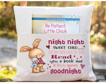 Bunny - Night Night - Sublimation Pillow Pocket