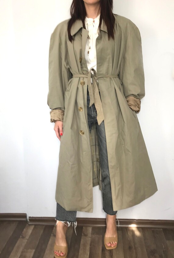 Vintage Burberry trench coat
