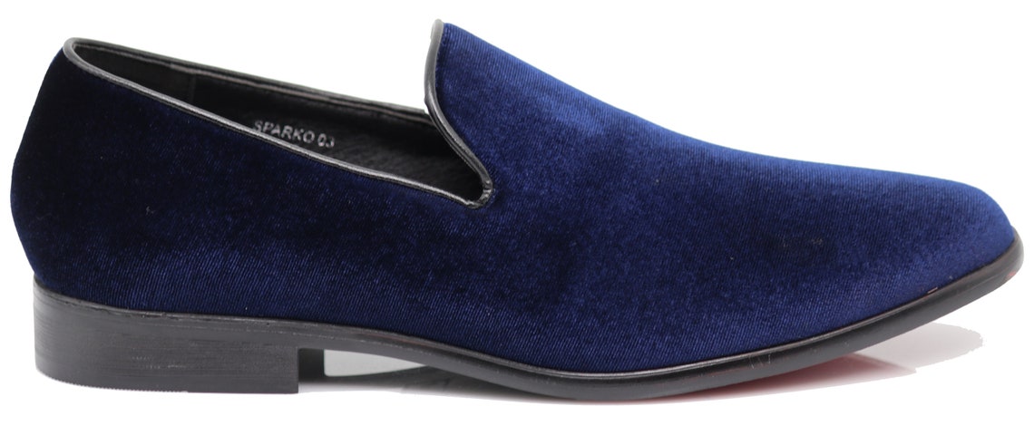 navy blue tux shoes