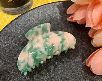 Watermelon - Medium Acetate Tortoise Shell Jaw Hair Clip