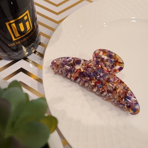 Tutti Frutti - Large Acetate Tortoise Shell Jaw Hair Clip