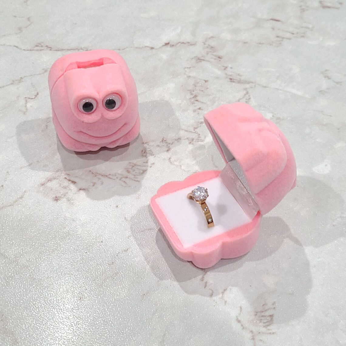 Frog Ring Box Gift Box Jewelry Box Proposal Box Ring Etsy