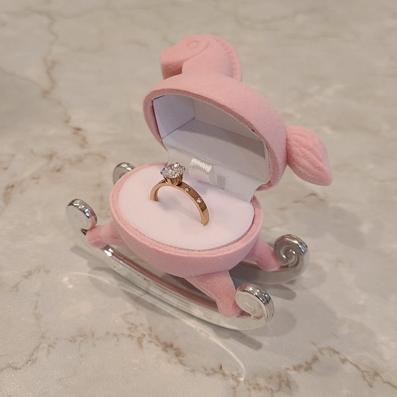 Rocking Horse Gift Box in Pink main image 1