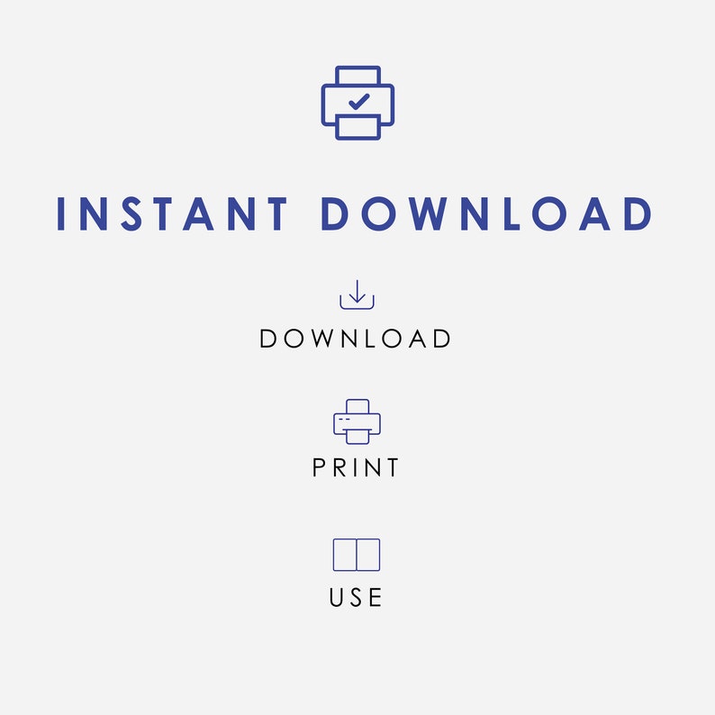 minimal-goal-tracker-printable-planner-page-instant-pdf-etsy