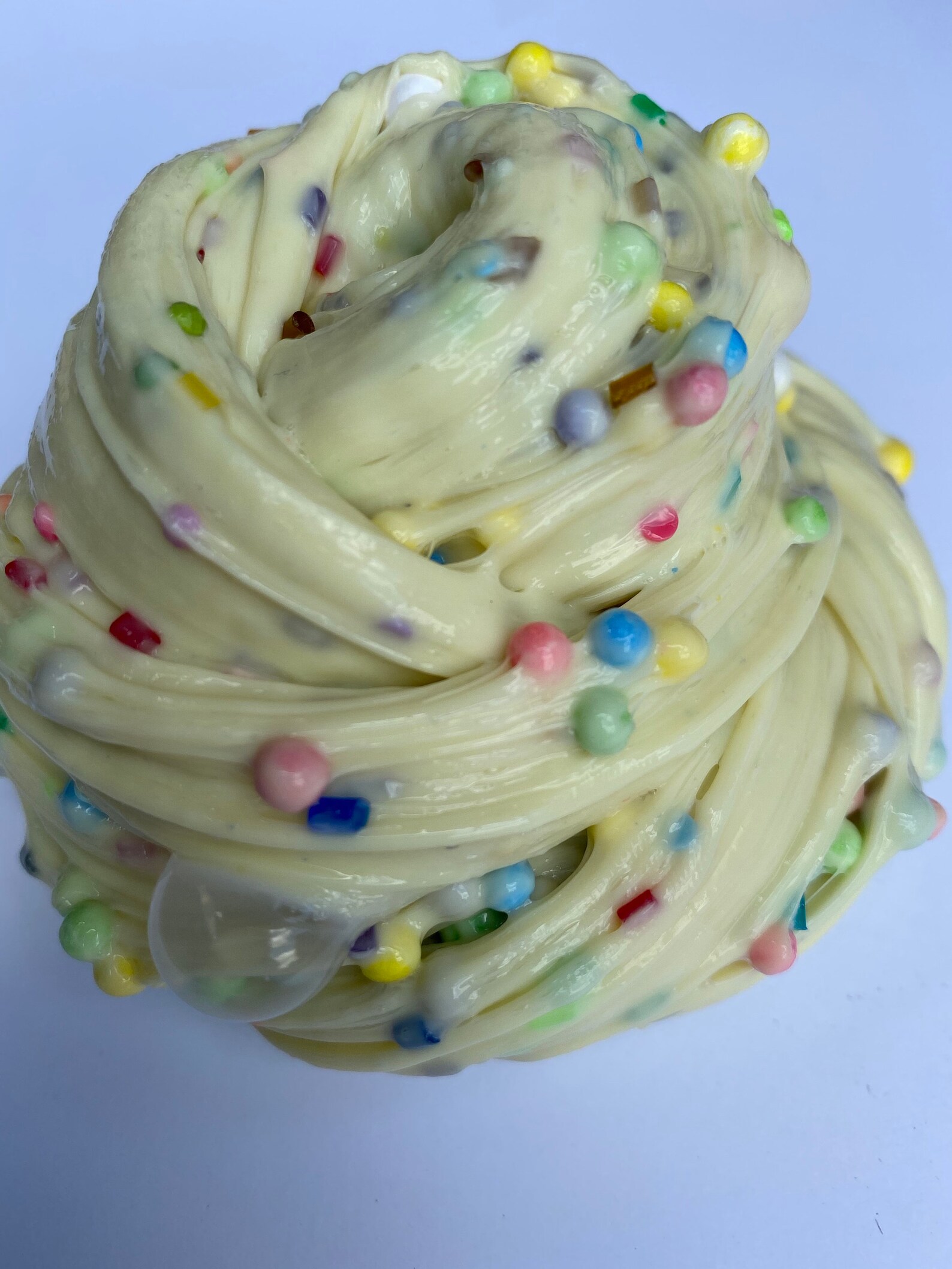 Funfetti Cake Batter Slime 6oz Etsy