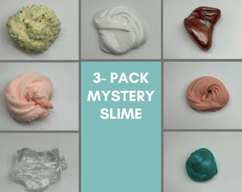 3-Pack Mystery Slime Bundle