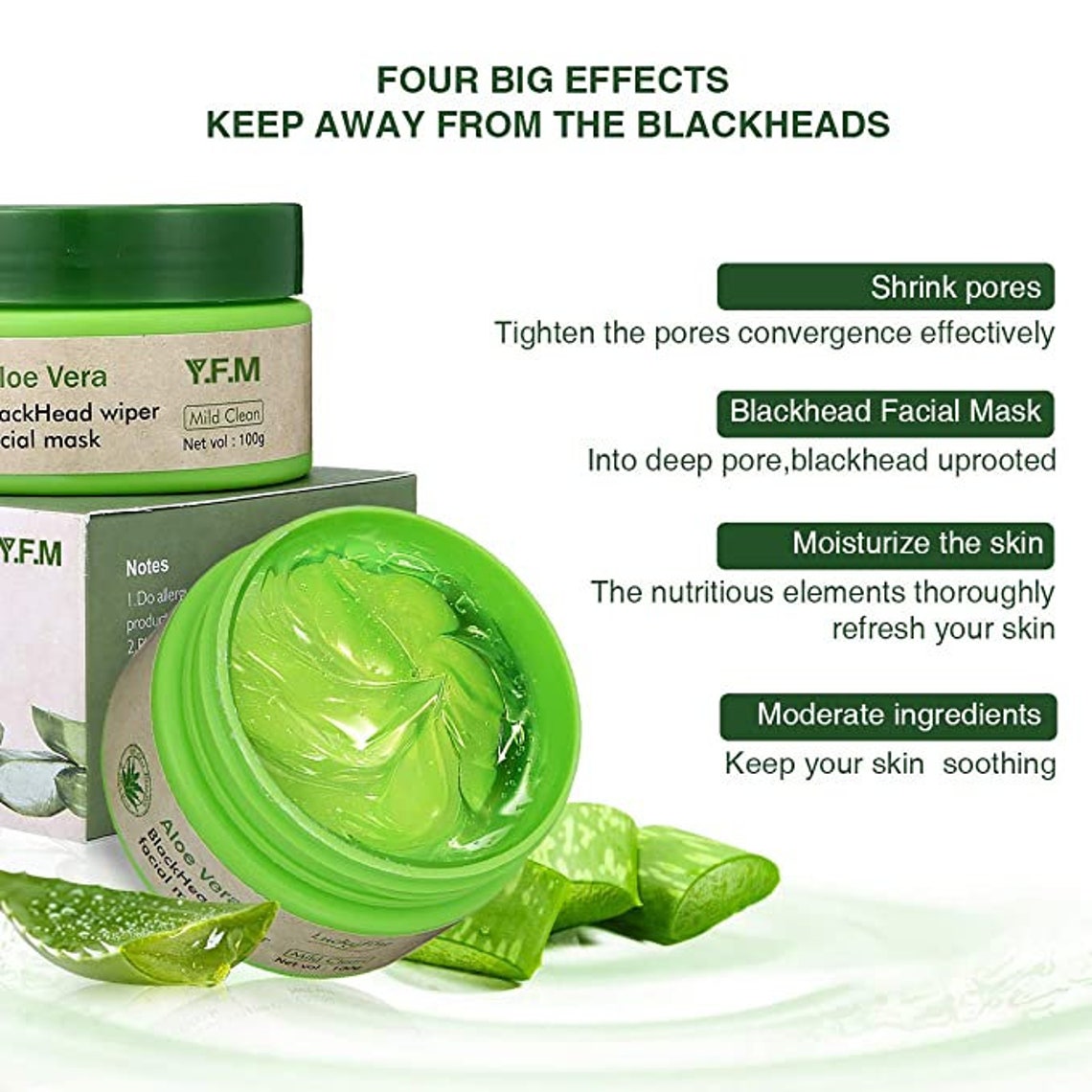 Aloe Mask Aloe Vera Peel off Blackhead Remover Mask facial Etsy