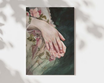 Manos – Impresión de arte, Póster, Impresión, Ilustración, Arte.
