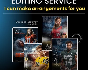 Editing service | Sports Digital Backdrop - Photography | Composite Editing