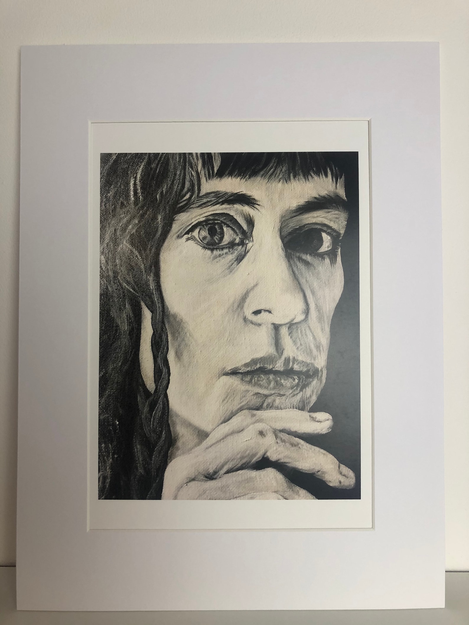 Patti Smith Art Digital Print of Original Oil Painting Etsy