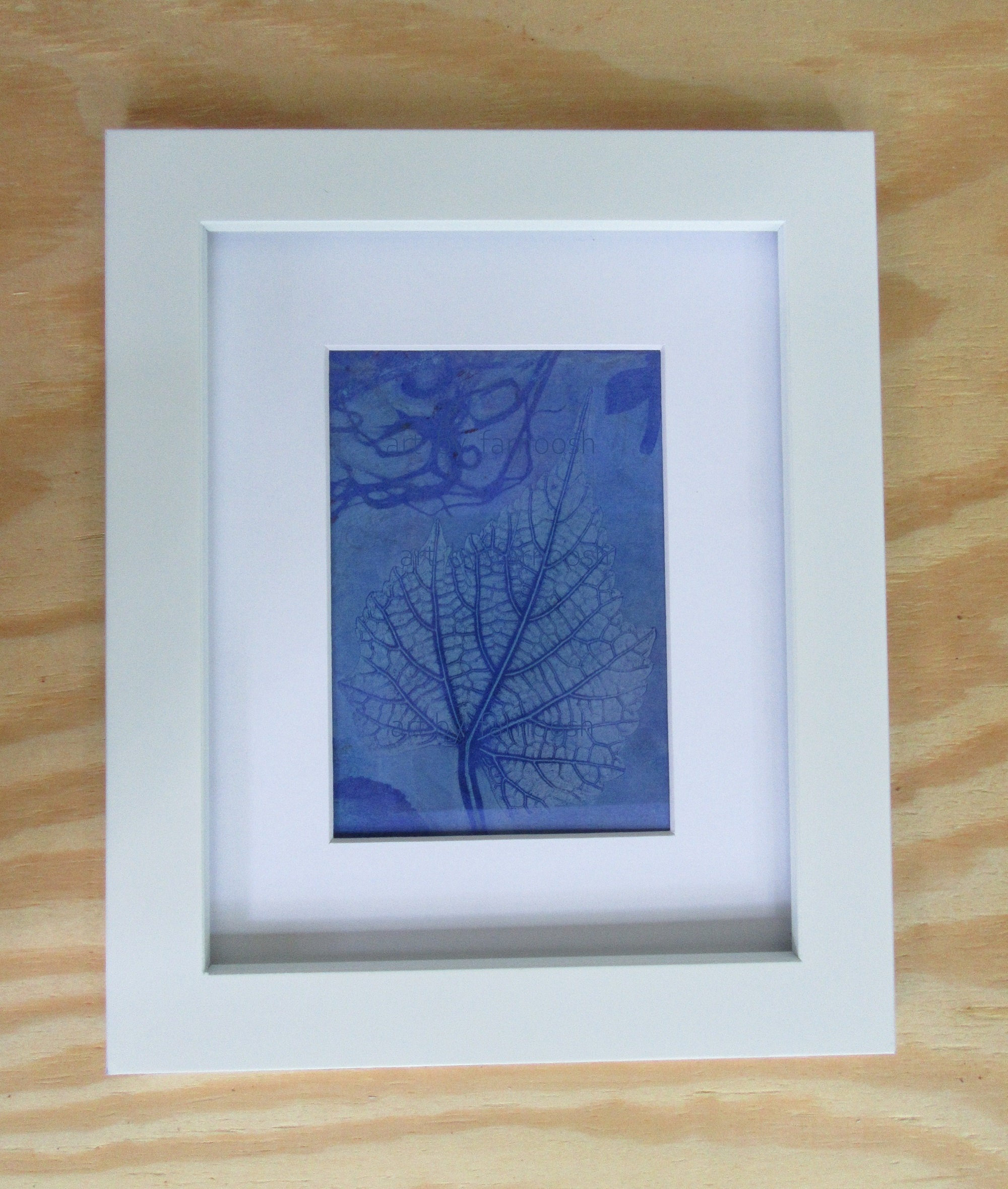 Original mono print Fine art print making Botanical garden Etsy