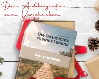 Das Lebensbuch - Die Autobiografie zum Verschenken | perfektes Geschenk für Eltern und Großeltern | mit über 100 Fragen zur Lebensgeschichte