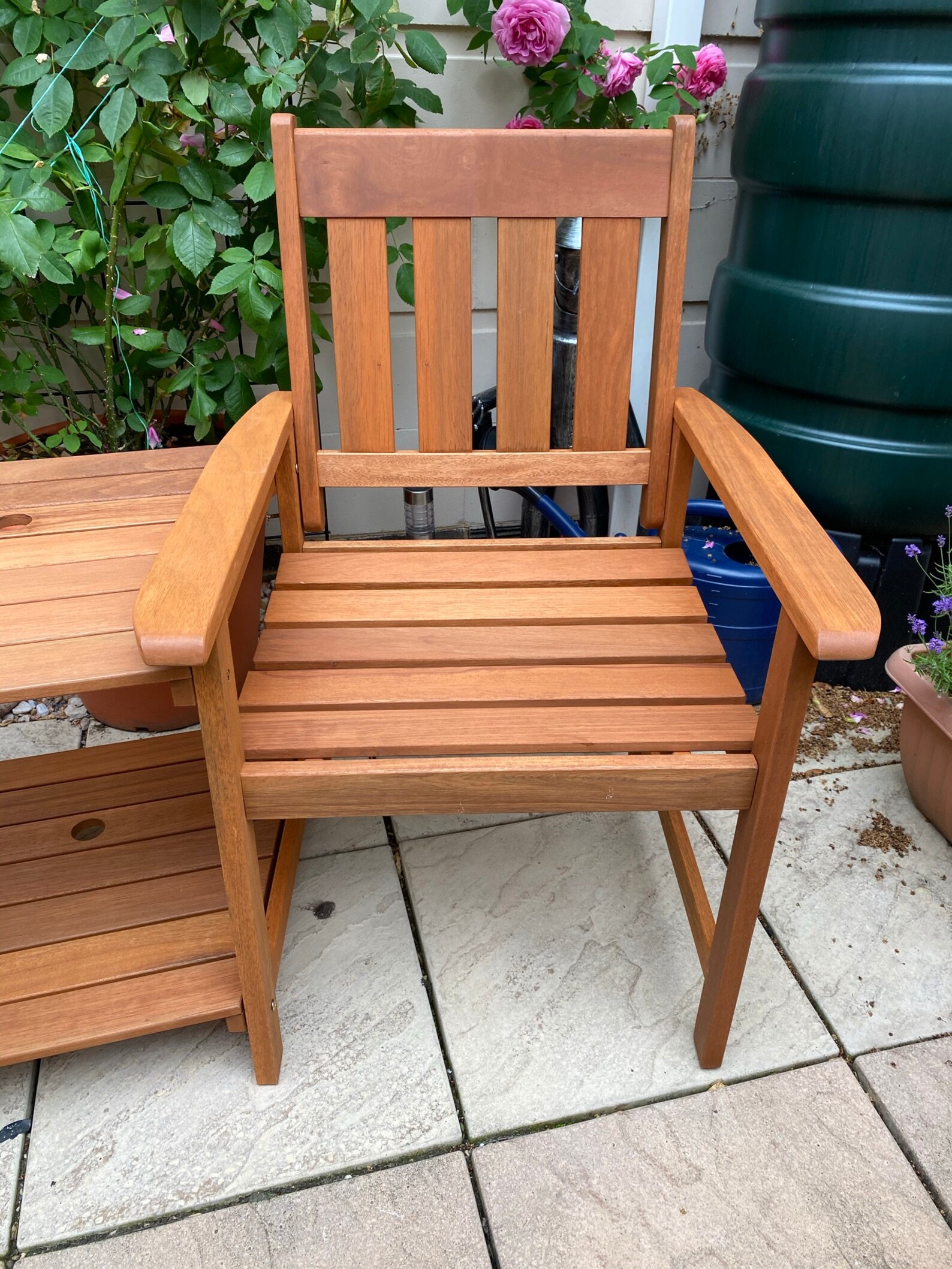 Classic Hardwood Garden Love Seat & 2 Chairs Companion Set Etsy