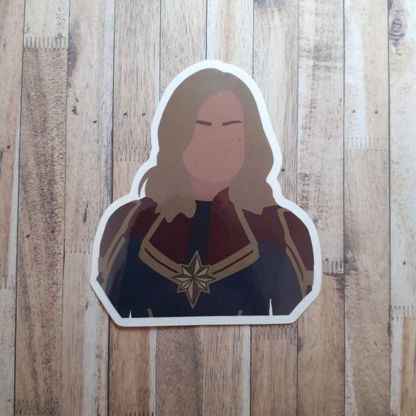 Captain Marvel Sticker
