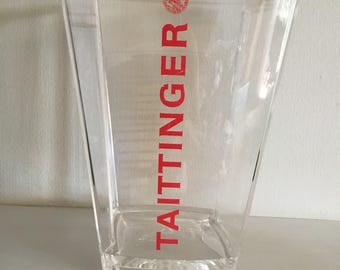 Seau à Champagne Taittinger AL081 En Plastique – Super état Pour Soirées