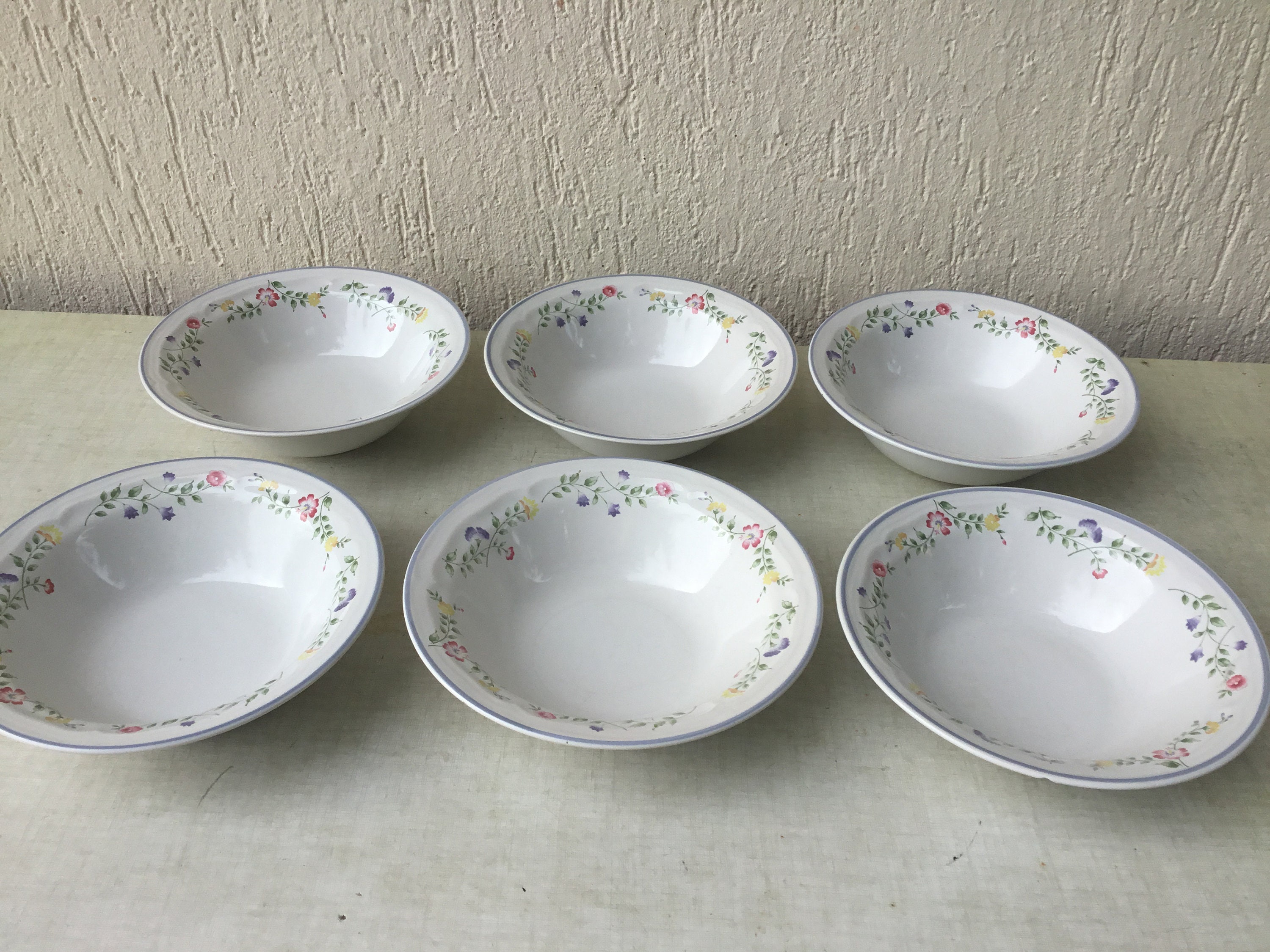 English Garden 6 Petites Assiettes Creuses