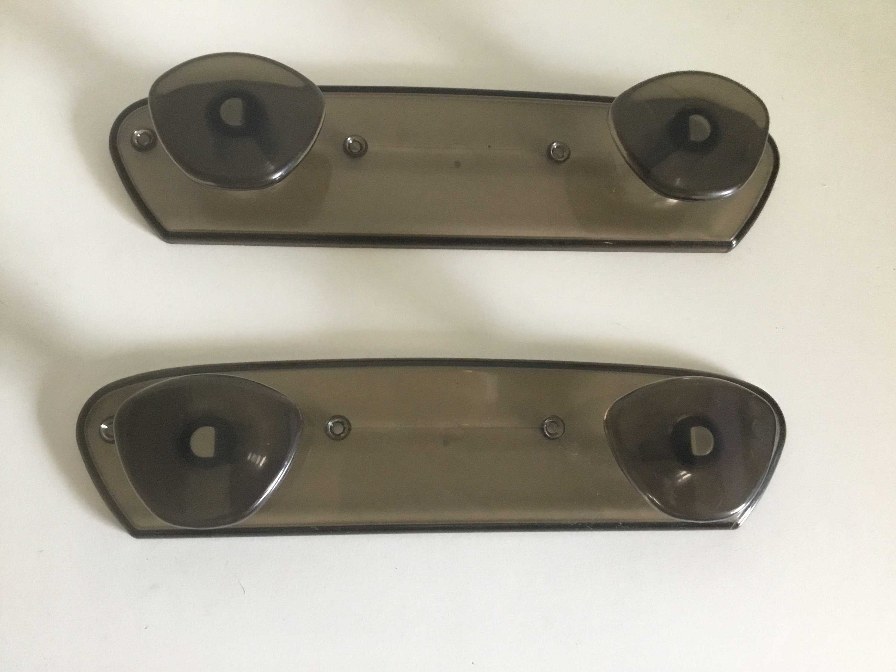 2 Patères Vintage Années 70 en Plastique