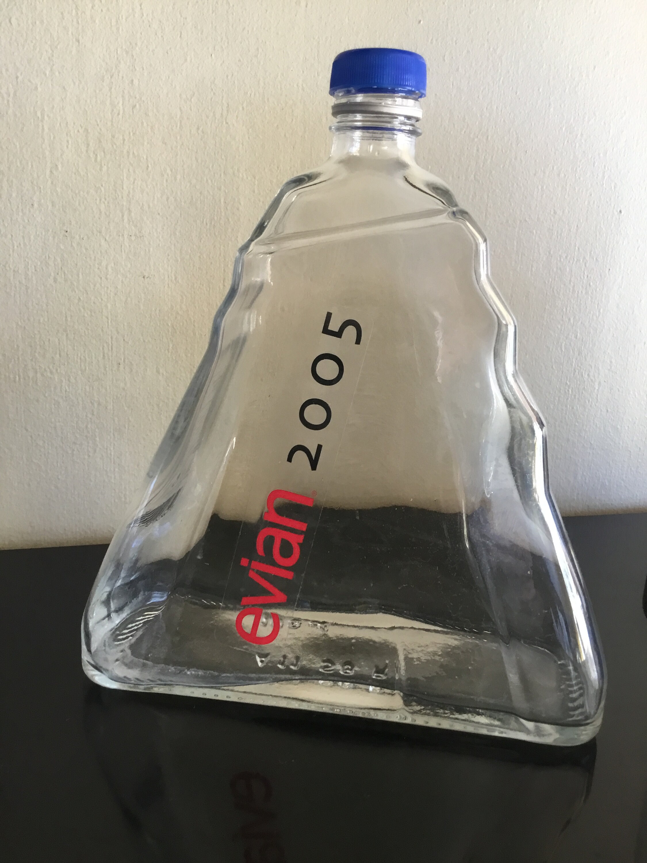 2 Bottles of Evian From the Millenium Years 2000 and 2005 - Etsy