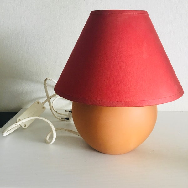 Petite lampe boule en céramique d’Albret Rodez