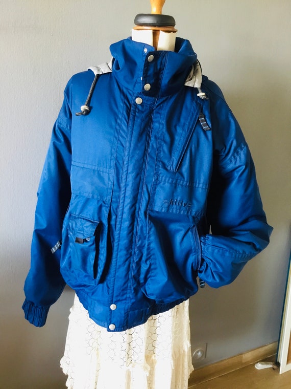 escort Vernederen bundel Blue Killy ski jas vintage jaren '70 - Etsy België