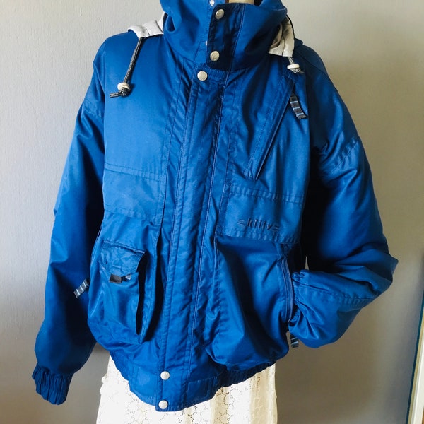 Blouson de ski Killy bleu , vintage années 70