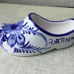 Small ceramic clog from Portugal