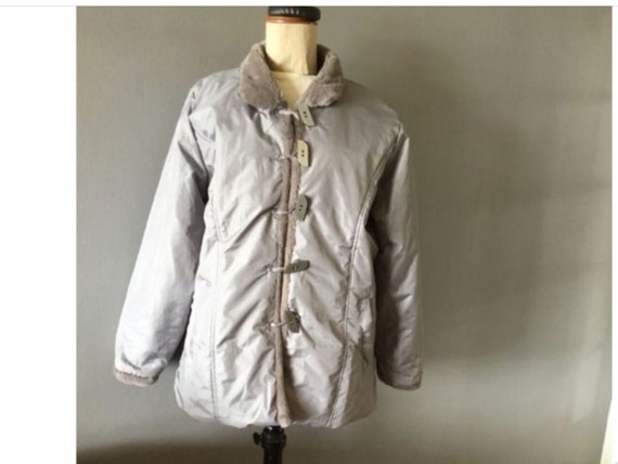 Gilet Sans Manches Anne De Lancay - Vintage 80 - Taille FR50 - Bleu - France
