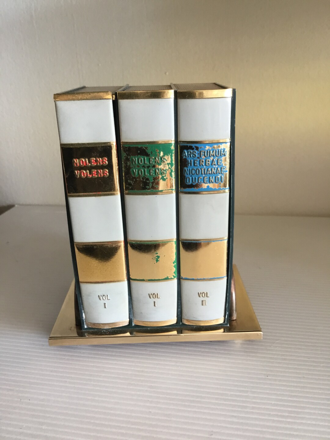 Cigarette Holder Dispenser in the Shape of Books Etsy