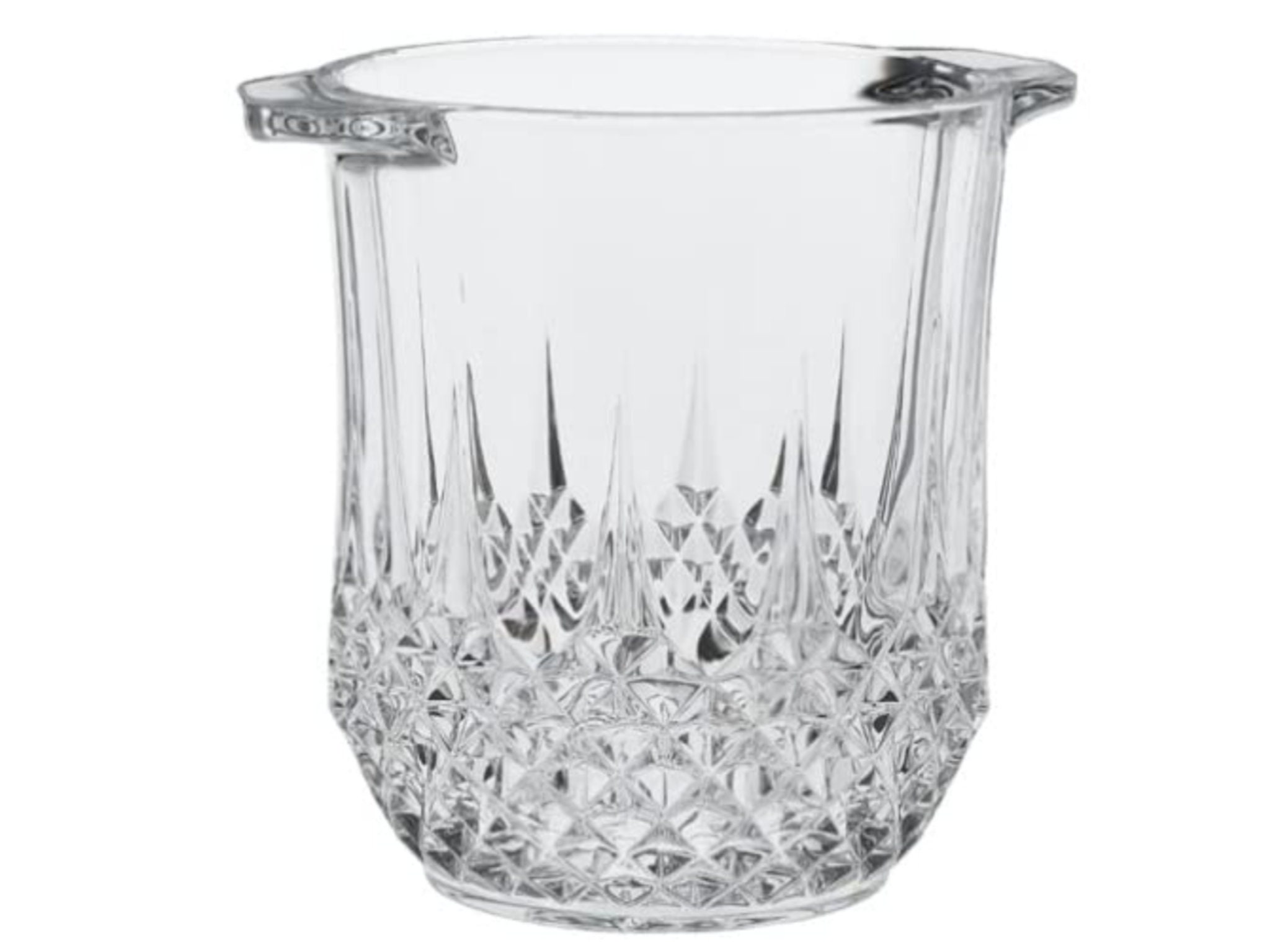 Seau à Champagne en Cristal d'arques Modèle Longchamp