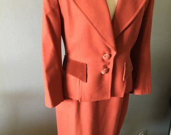 Tailleur Verdosa Paris veste et jupe taille 40