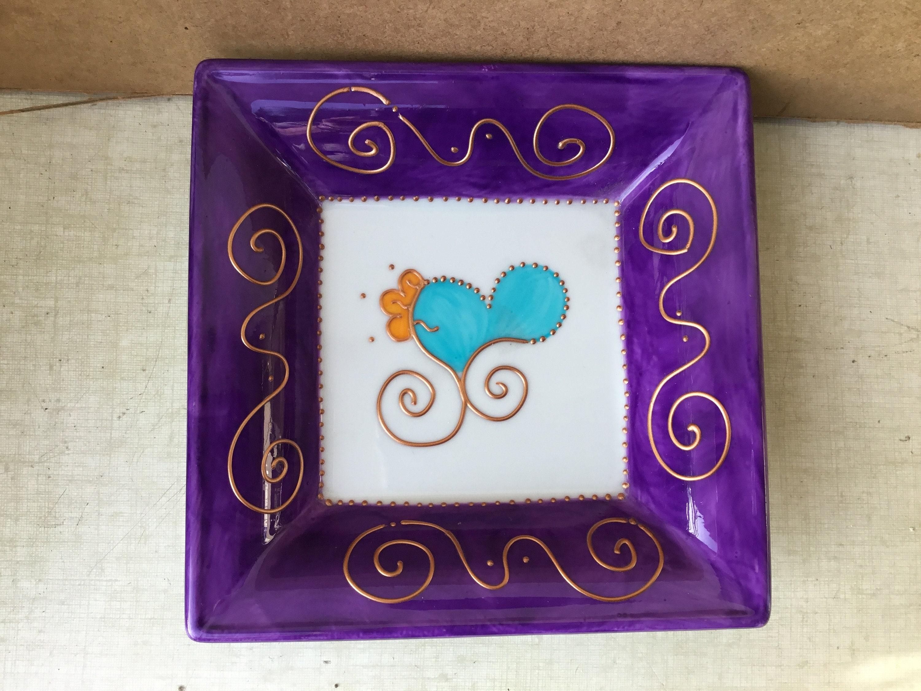 Soizick Vide Poche en Porcelaine de Limoges France