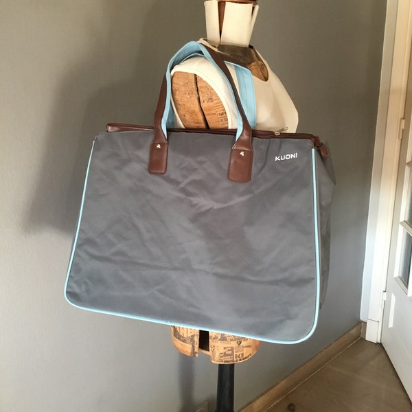 Sac de voyage en toile gris neuf