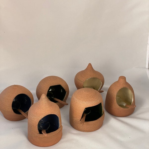 Salzkeller mit Löffel - Unikat Keramik