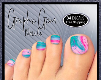 stickers for big toenail