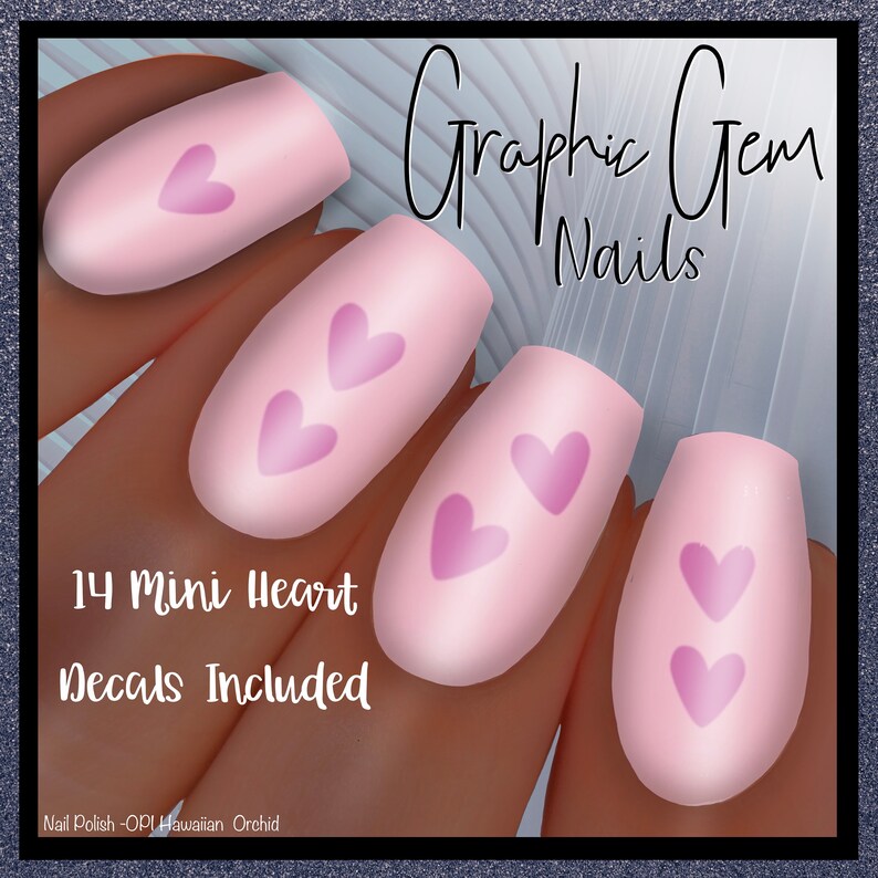 Nail Art Water Decals 12 Full Nail Decals 7 Practice Nails Etsy