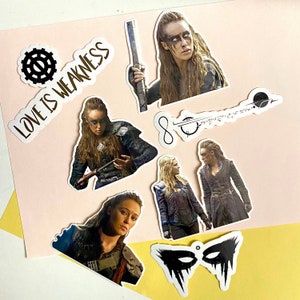 Het 100 cw Lexa weerbestendige stickerpakket