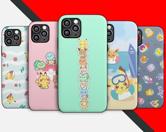 Kawaii Sloth iPhone Samsung Tough Cases Ultra S10 S10e Glossy Matte Teal Pastel iPhone 8 10 X 11 12 Mini Pro Max Xr Xs Plus Samsung S20