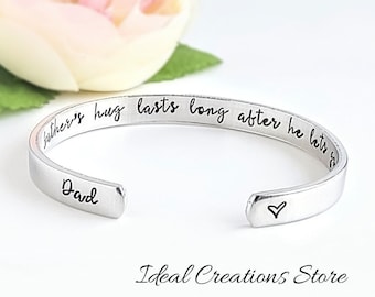 Loss of Father gift Bracelet, Memorial Bracelet Dad, in memory of dad, Loss of dad father, Mourning Bracelet for Loss of Loved One