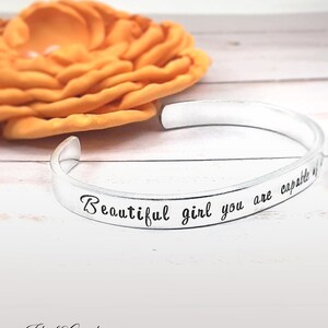 first day of school, gift for teen, encouragement gifts for her,  gift for daughter, gift for teen, beautiful girl you can do