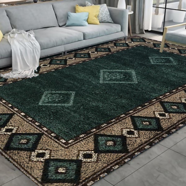 Large Latch Hook Rug Kits Etsy