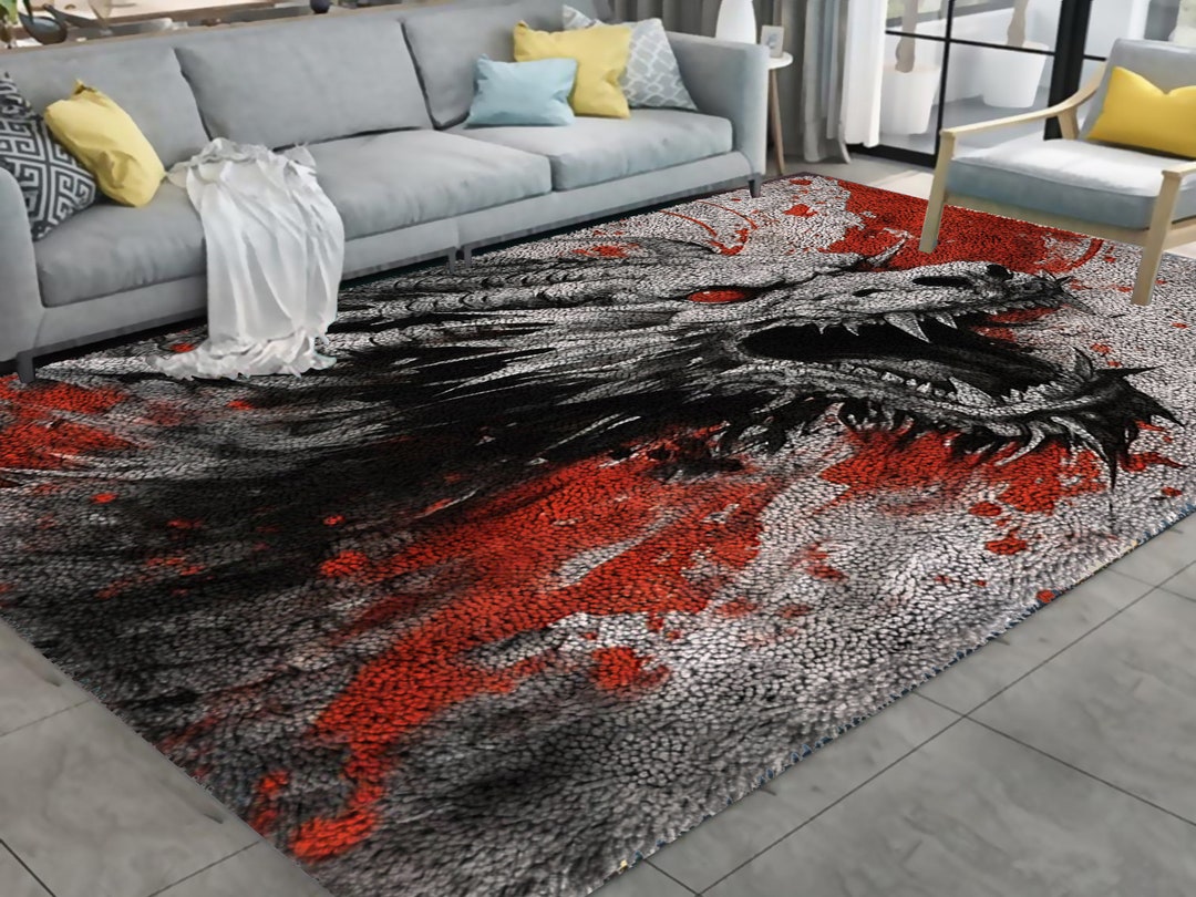 Eastern Dragon Latch Hook Kits Large Latch Hook Rug Kit for Etsy