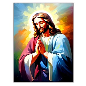 Jesus Christ Religious Diamond Painting - 6 Designs In Full Square/Rou– Diamond  Paintings Store