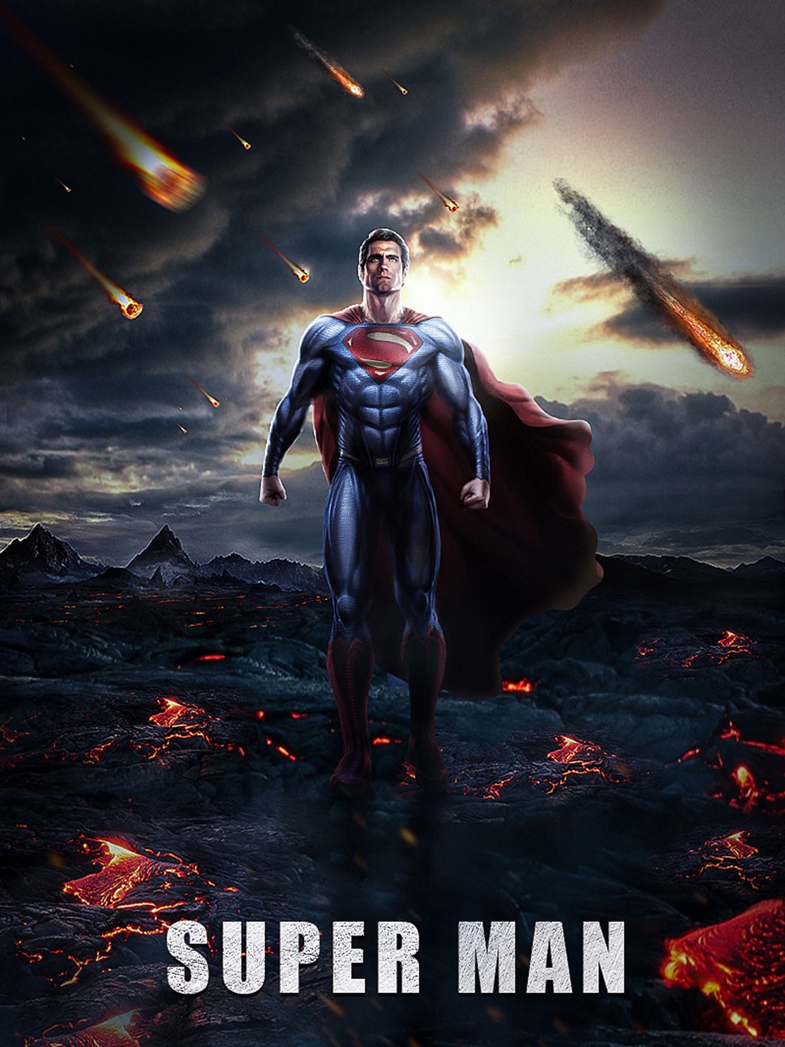 5D Diamond Painting Superman Full Diamond Mosaic Etsy