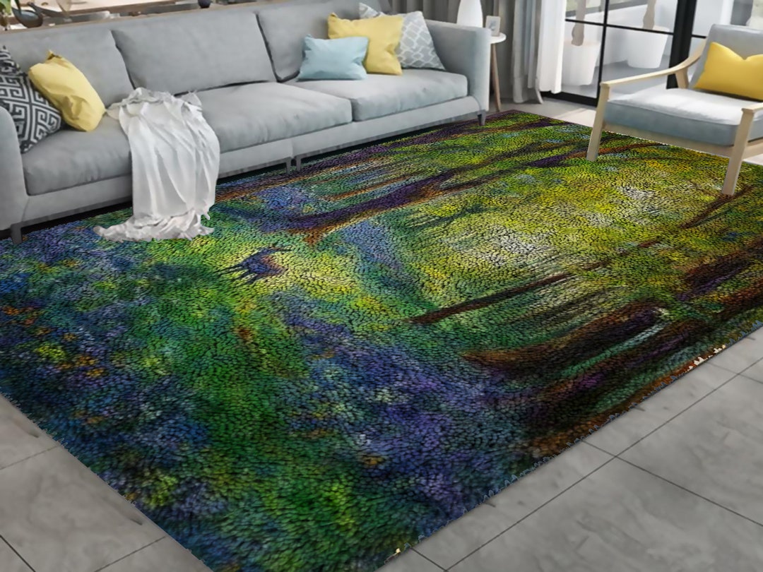 Deer Latch Hook Kits, Large Latch Hook Rug Kit for Adults Latch Hook