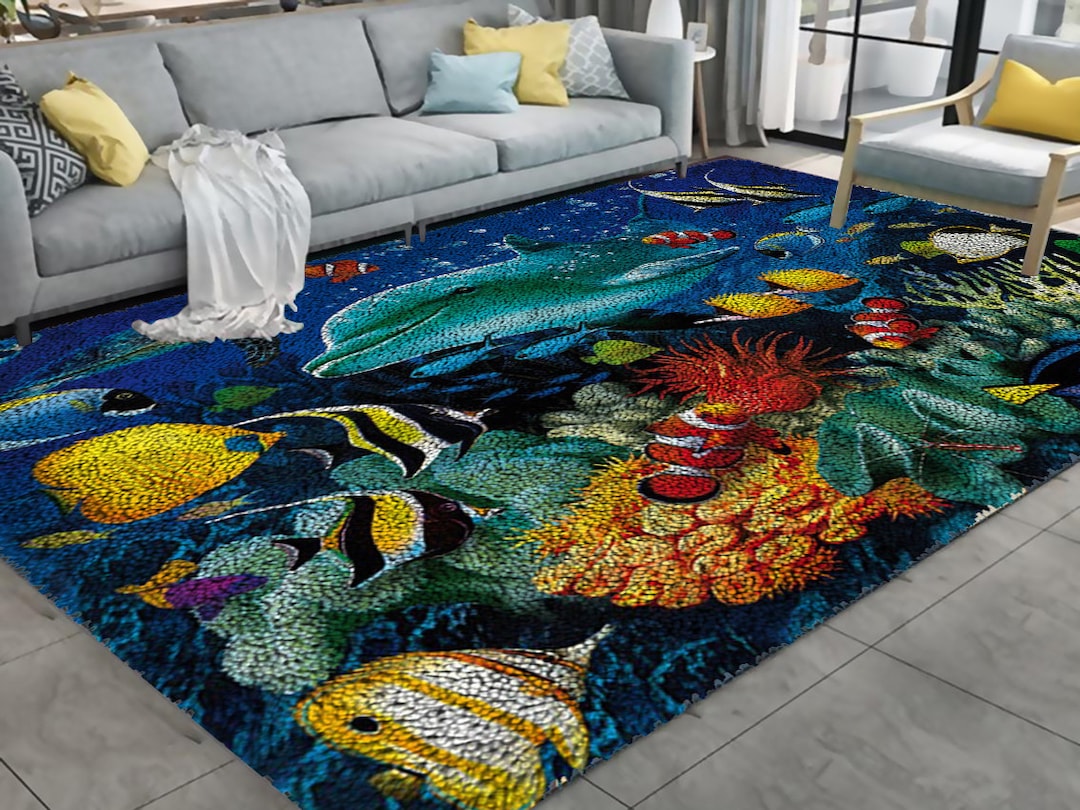 Latch Hook Kits, Large Latch Hook Rug Kit for Adults Latch Hook Kits