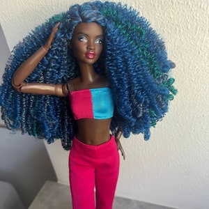 OOAK Rerooted Barbie Looks Doll for Sale