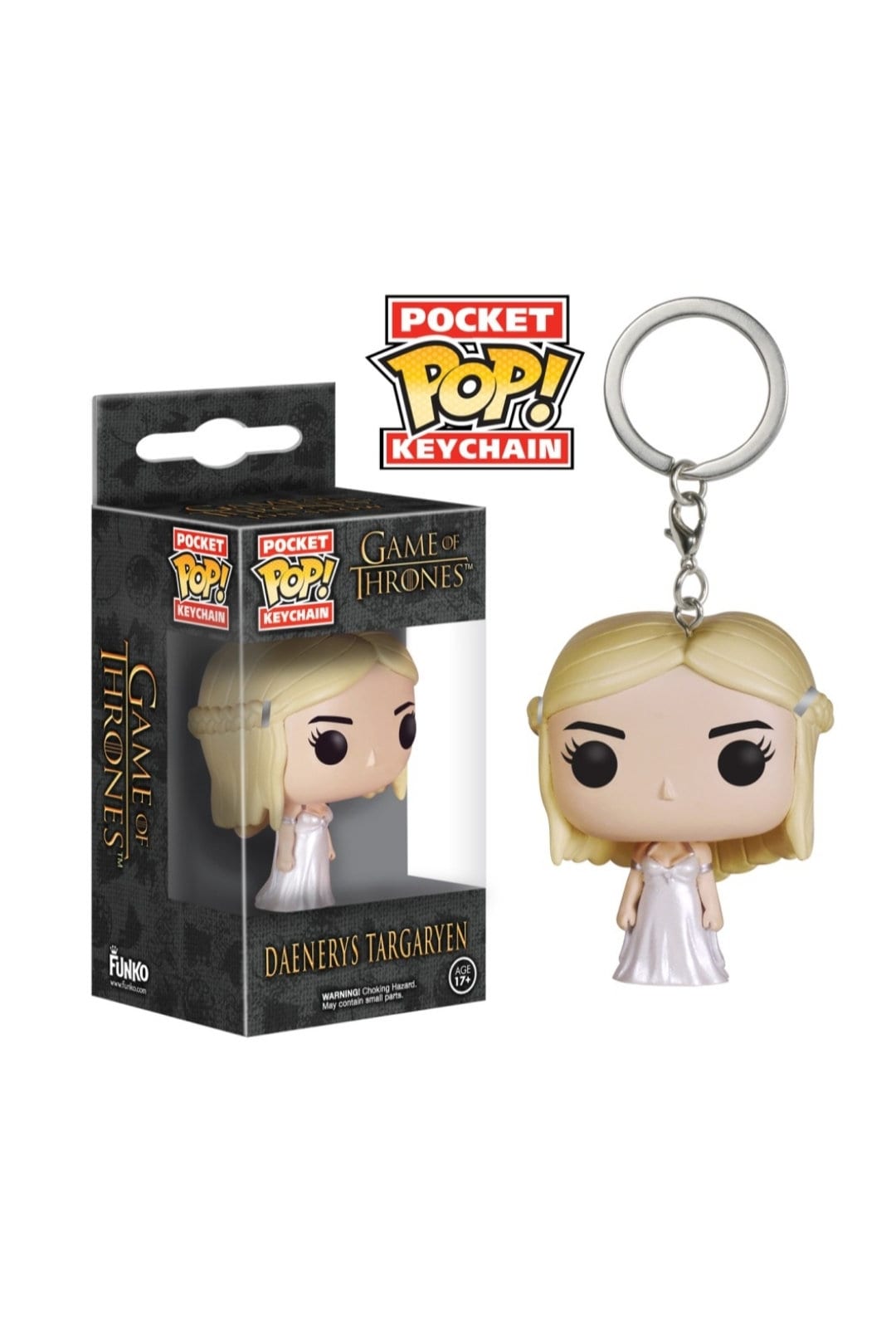 NEW DAENERYS TARGARYEN Funko Pocket Pop Keychain 