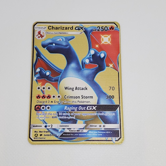 Shiny Charizard GX Pokemon Card -  Norway