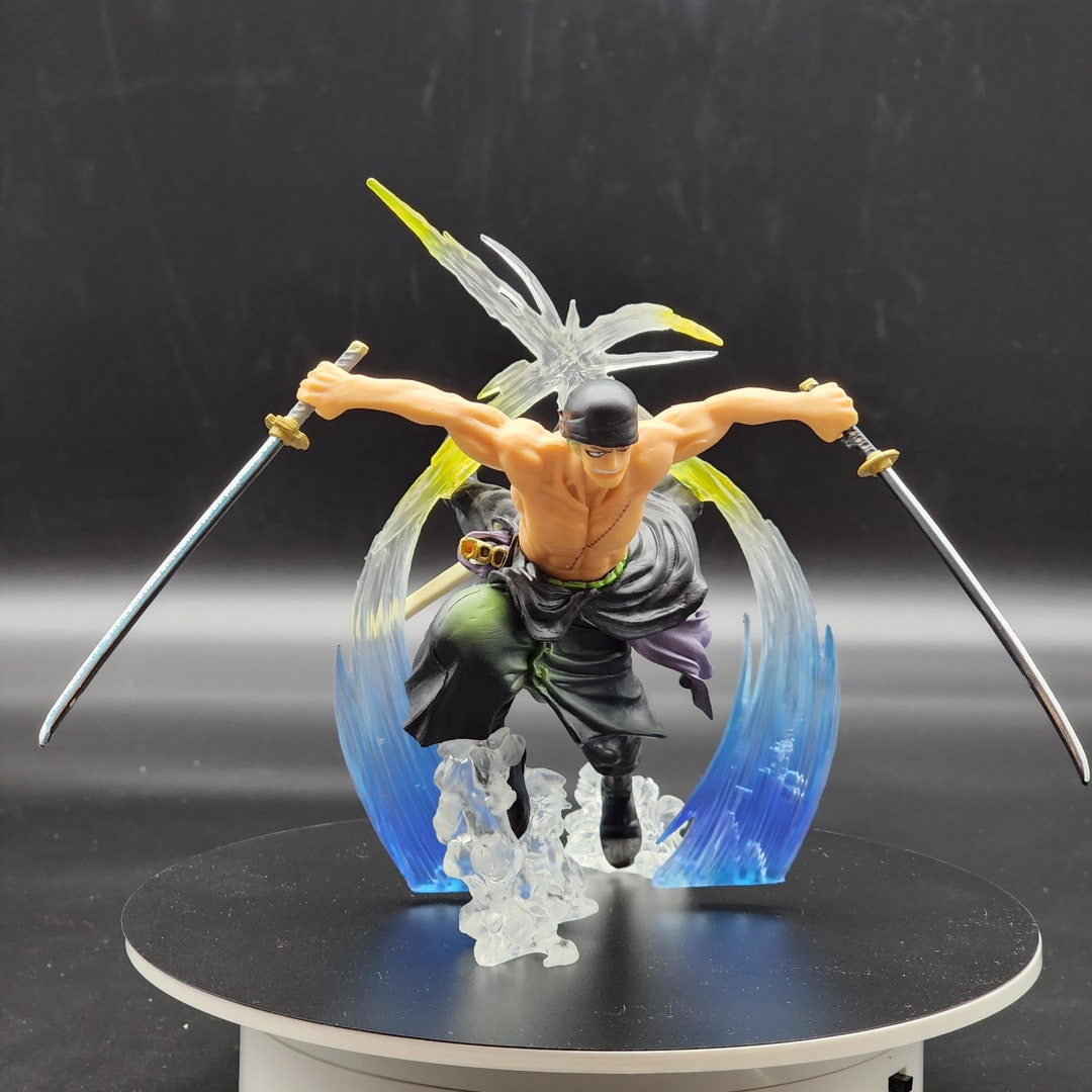 One Piece Swordsman RORONOA ZORO Action Figure Zoro Pvc Collection Model Toy for Gifts Etsy
