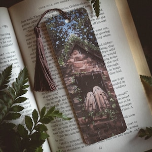 Quite Some Time Bookmark | Ghost Art | Spooky | Halloween | Cottagecore
